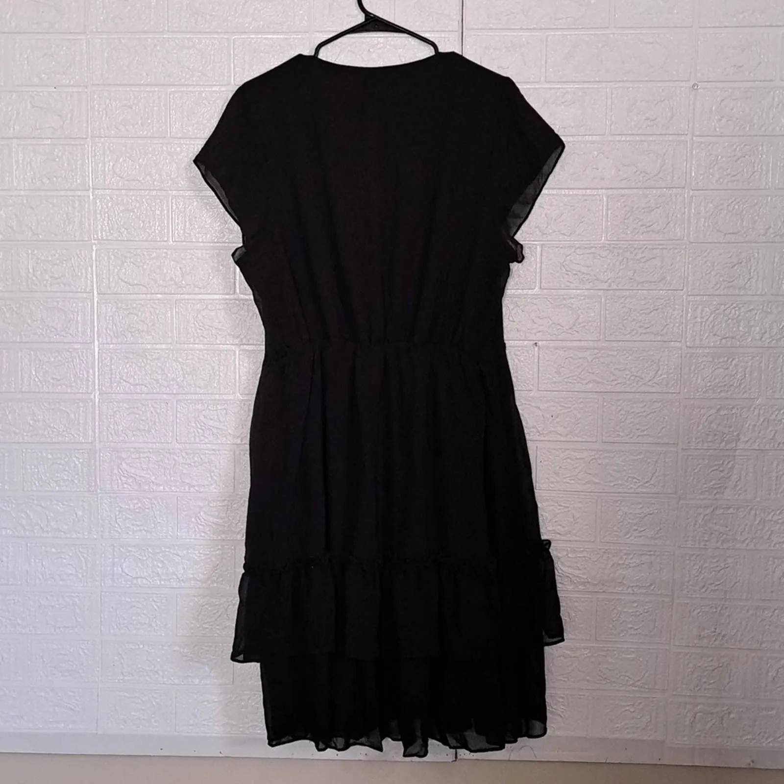 City Chic Dreamy Flirt Dress Black