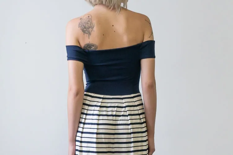 Exclusive Stripe Pantsuit