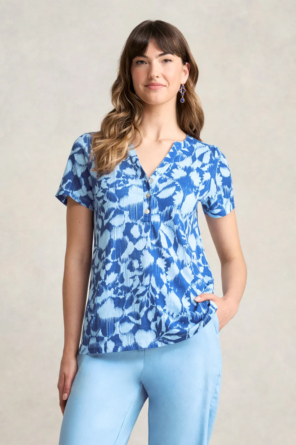 Notch Neck Tee