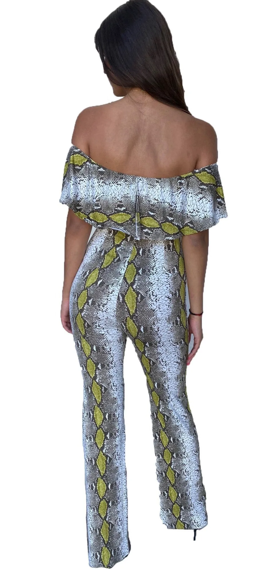 Sexy Off Shoulder Romper pants
