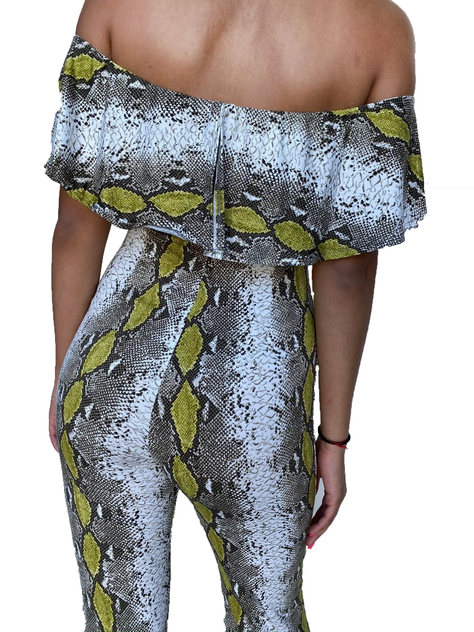 Sexy Off Shoulder Romper pants