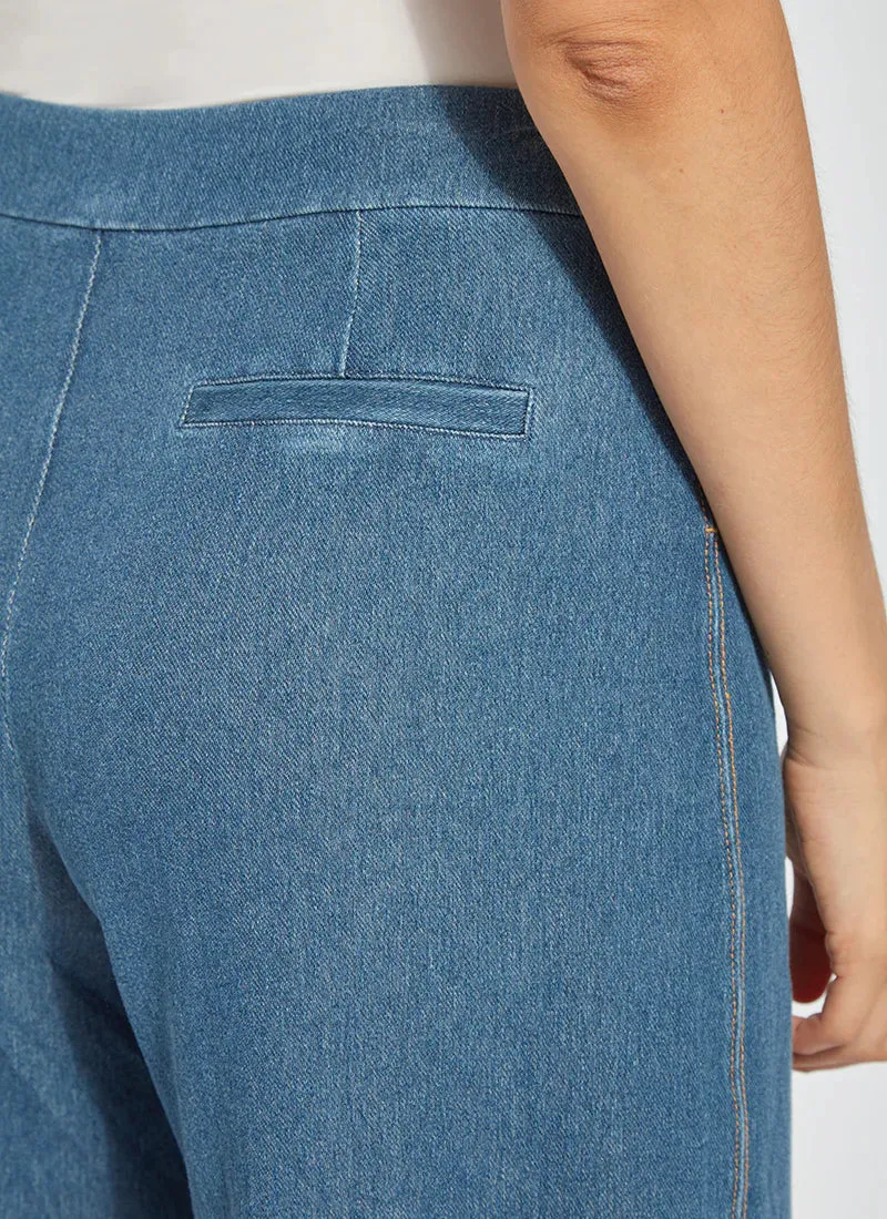 Shiloh Palazzo - Mid Wash
