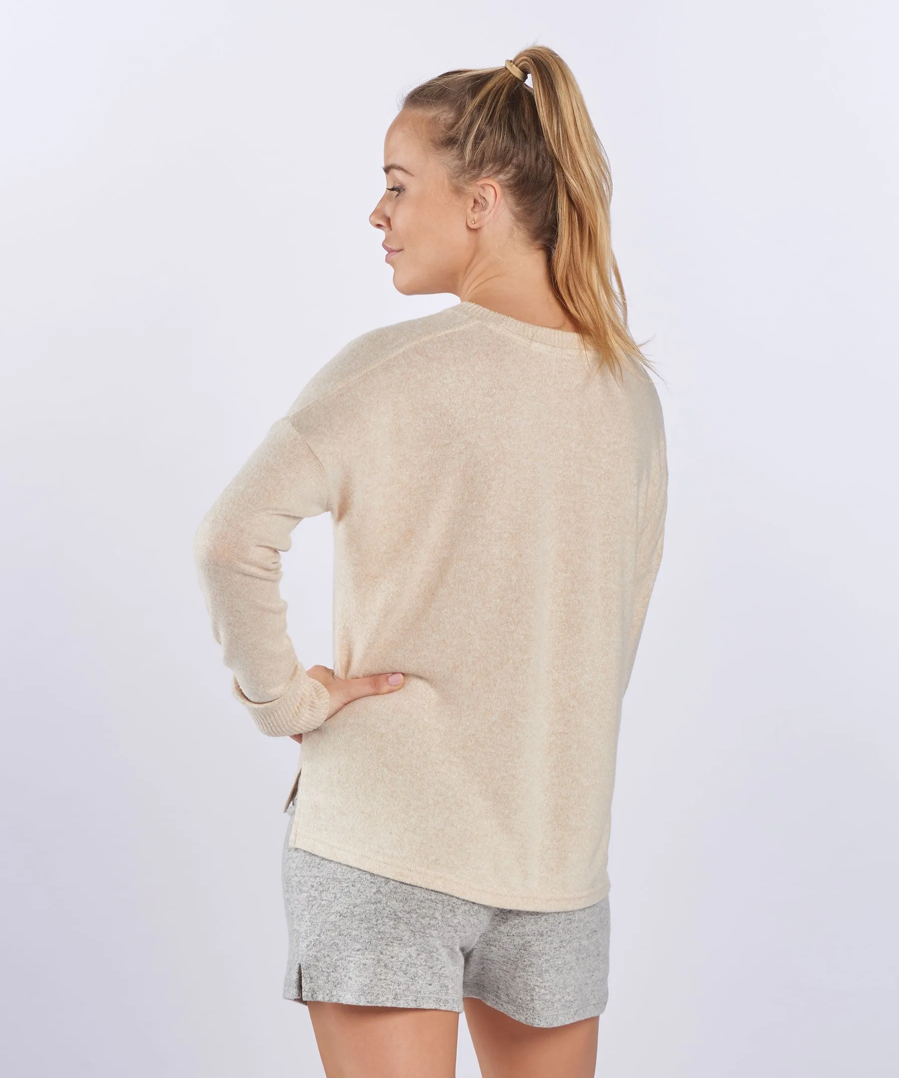 Women's Cuddle Boxy Crew